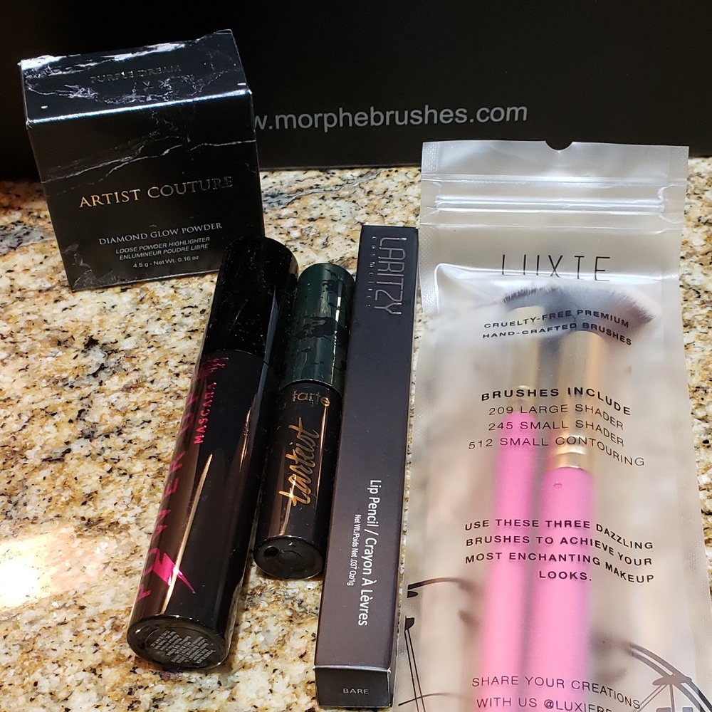 New High End Makeup - Artist Couture, Luxie, Tarte